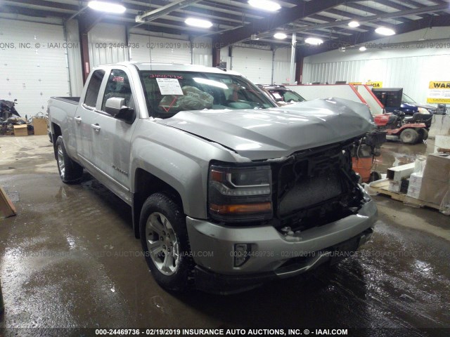 1GCVKREC3GZ174772 - 2016 CHEVROLET SILVERADO K1500 LT GRAY photo 1