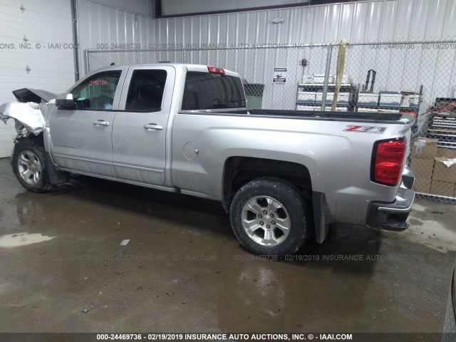 1GCVKREC3GZ174772 - 2016 CHEVROLET SILVERADO K1500 LT GRAY photo 3