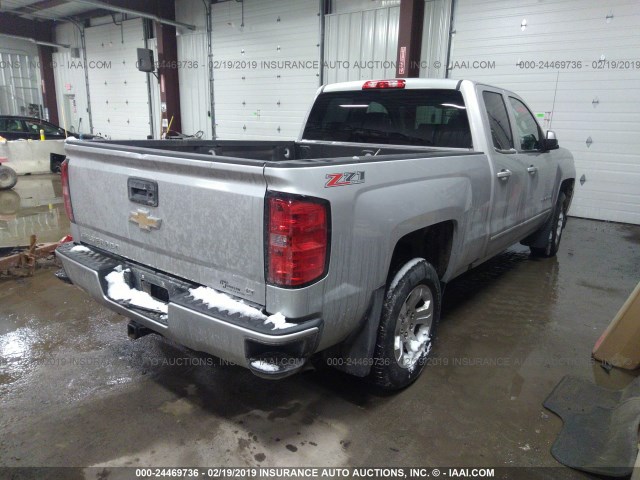 1GCVKREC3GZ174772 - 2016 CHEVROLET SILVERADO K1500 LT GRAY photo 4