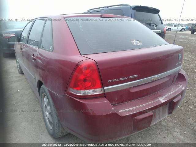 1G1ZT61886F234777 - 2006 CHEVROLET MALIBU MAXX LT MAROON photo 3