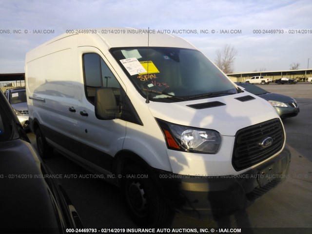 1FTYR2CM0JKA01657 - 2018 FORD TRANSIT T-250 WHITE photo 1