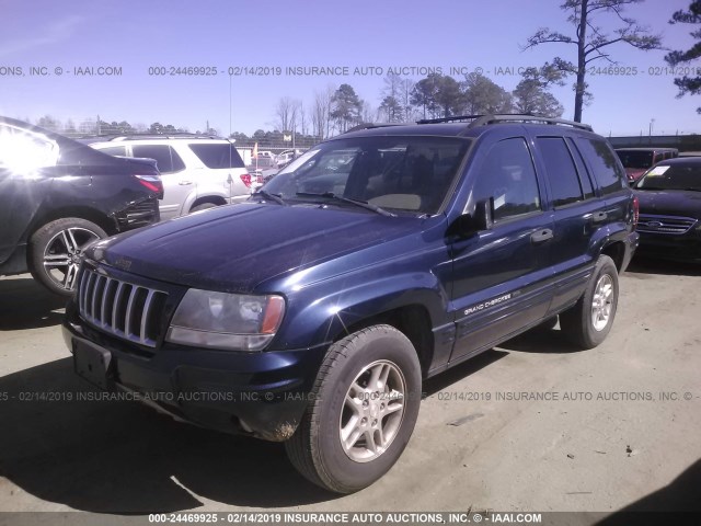 1J4GX48S14C195595 - 2004 JEEP GRAND CHEROKEE LAREDO/COLUMBIA/FREEDOM 蓝色 照片 2