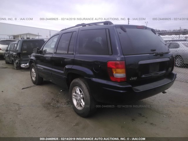 1J4GX48S14C195595 - 2004 JEEP GRAND CHEROKEE LAREDO/COLUMBIA/FREEDOM 蓝色 照片 3