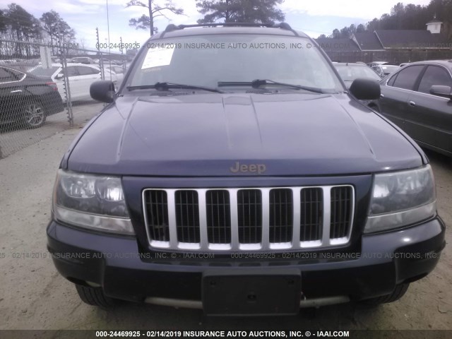 1J4GX48S14C195595 - 2004 JEEP GRAND CHEROKEE LAREDO/COLUMBIA/FREEDOM 蓝色 照片 6
