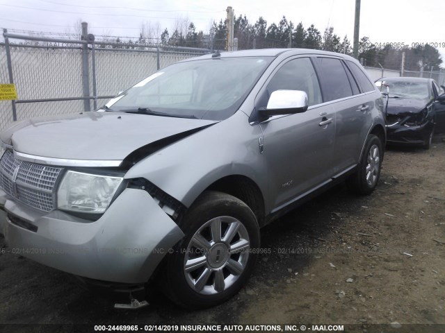 2LMDU68C48BJ22104 - 2008 LINCOLN MKX TAN photo 2