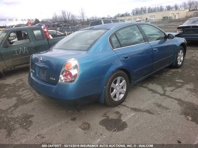 1N4AL11D33C251719 - 2003 NISSAN ALTIMA S/SL BLUE photo 4