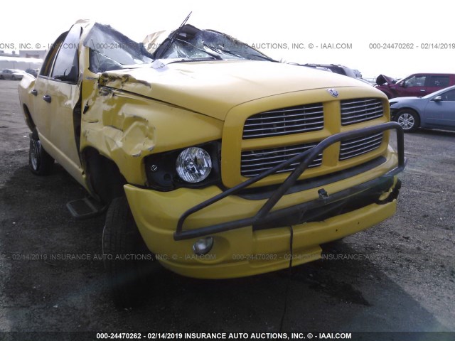 3D7KS28C25G809134 - 2005 DODGE RAM 2500 ST/SLT YELLOW photo 1