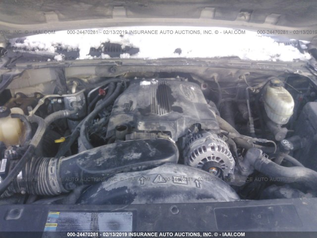 3GKGK26G84G129599 - 2004 GMC YUKON XL K2500 GOLD photo 10