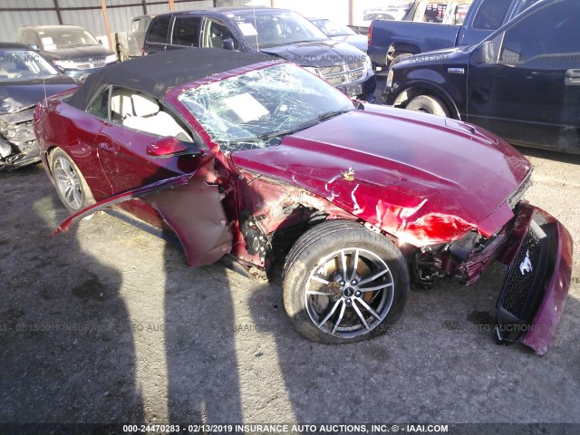 1FATP8FF3H5313079 - 2017 FORD MUSTANG GT RED photo 1