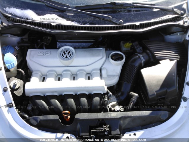 3VWRG3AG4AM011854 - 2010 VOLKSWAGEN NEW BEETLE Hellblau Foto 10