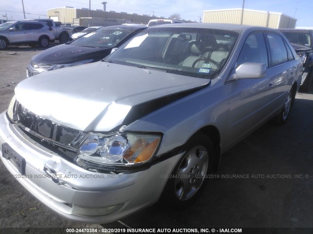 4T1BF28B34U354274 - 2004 TOYOTA AVALON XL/XLS SILVER photo 2