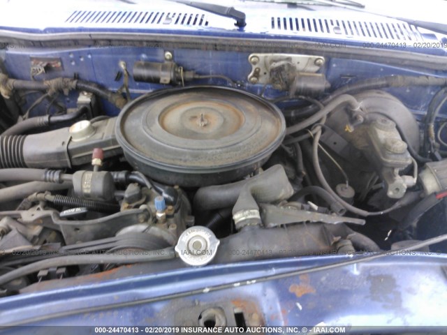 1B7FL69X9LS637143 - 1990 DODGE DAKOTA SPORT BLUE photo 10