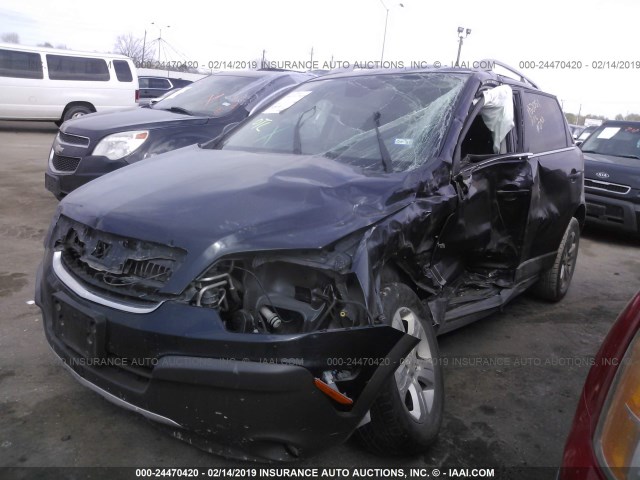 3GNAL2EKXES602901 - 2014 CHEVROLET CAPTIVA LS 深蓝色 照片 2