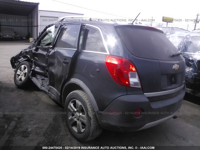 3GNAL2EKXES602901 - 2014 CHEVROLET CAPTIVA LS 深蓝色 照片 3