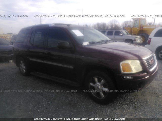 1GKES12S846164902 - 2004 GMC ENVOY XUV BURGUNDY photo 1