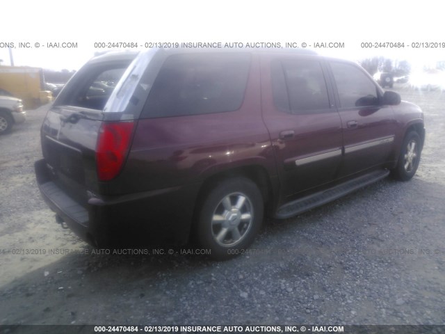 1GKES12S846164902 - 2004 GMC ENVOY XUV BURGUNDY photo 4