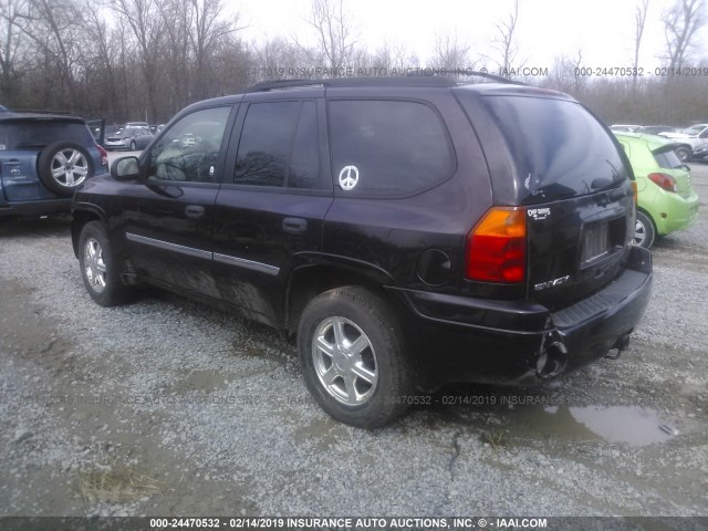 1GKDS13S782121174 - 2008 GMC ENVOY MAROON photo 3