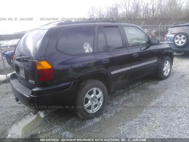 1GKDS13S782121174 - 2008 GMC ENVOY MAROON photo 4