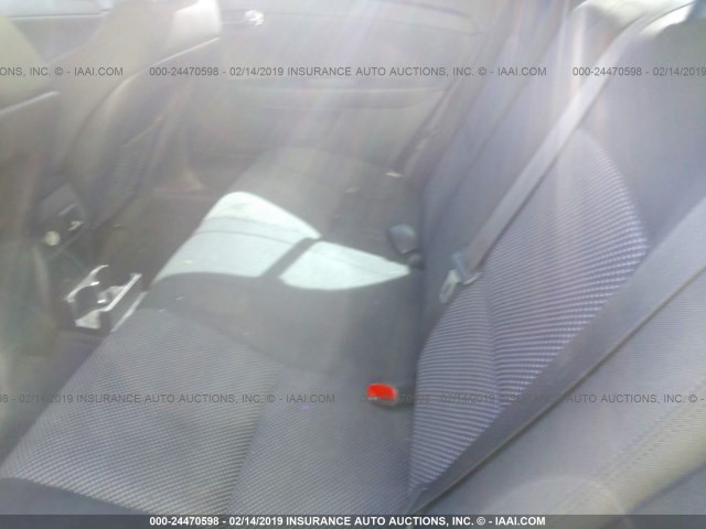 1G1ZC5E02CF309807 - 2012 CHEVROLET MALIBU 1LT BLACK photo 8