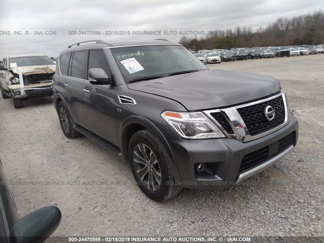 JN8AY2NDXH9004220 - 2017 NISSAN ARMADA SV/SL/PLATINUM GRAY photo 1