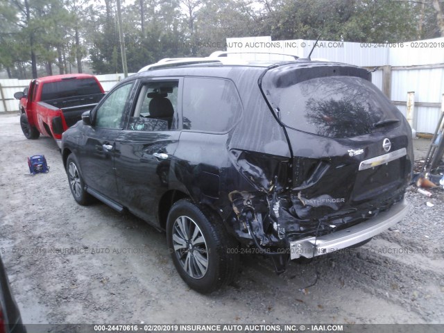 5N1DR2MN9HC910793 - 2017 NISSAN PATHFINDER S/SV/SL/PLATINUM BLACK photo 3