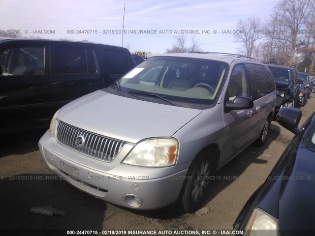 2MRDA22246BJ01605 - 2006 MERCURY MONTEREY LUXURY SILVER photo 2