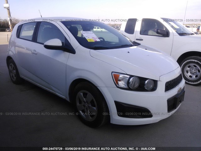 1G1JA6SH4E4134428 - 2014 CHEVROLET SONIC LS 白色 照片 1