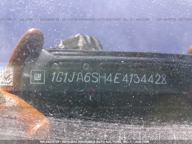 1G1JA6SH4E4134428 - 2014 CHEVROLET SONIC LS 白色 照片 9