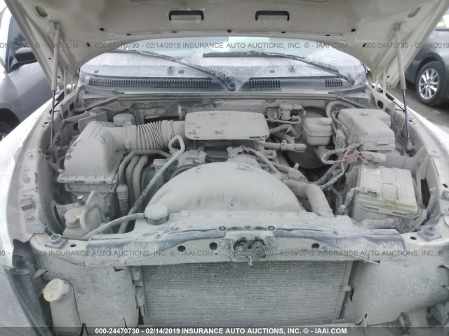 1D7RW3GK0BS631696 - 2011 DODGE DAKOTA SLT WHITE photo 10