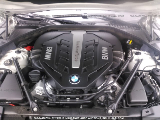 WBAYF8C59FD654095 - 2015 BMW 750 LXI WHITE photo 10