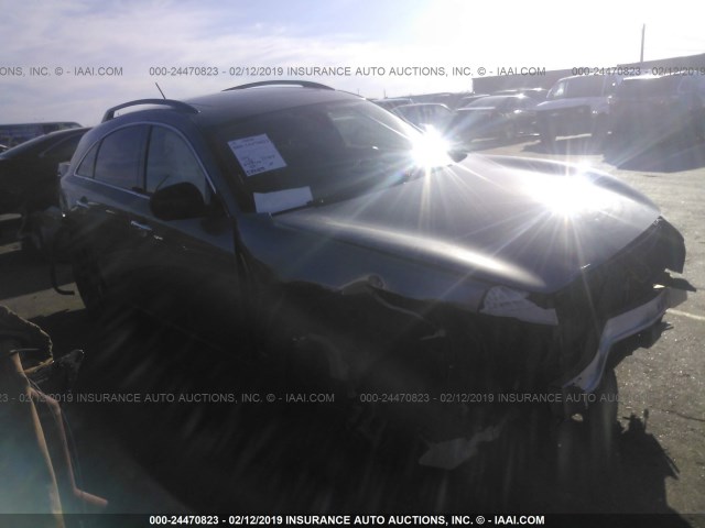 JN8CS1MW4FM483039 - 2015 INFINITI QX70 GRAY photo 1