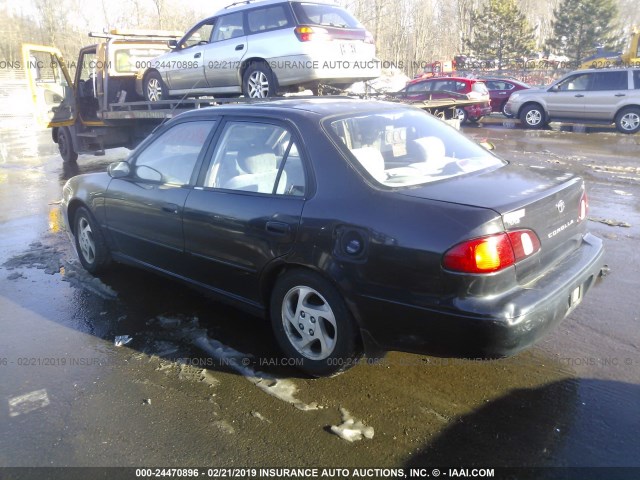 2T1BR18E5XC187028 - 1999 TOYOTA COROLLA VE/CE/LE BLACK photo 3