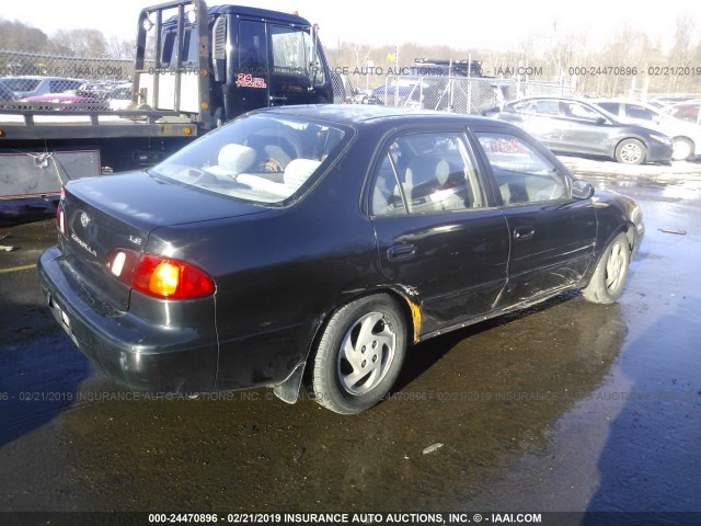 2T1BR18E5XC187028 - 1999 TOYOTA COROLLA VE/CE/LE BLACK photo 4