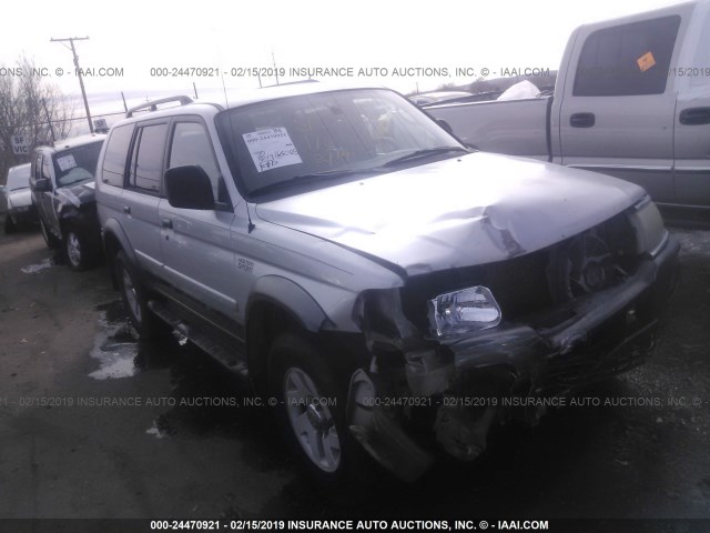 JA4MT31R02P008546 - 2002 MITSUBISHI MONTERO SPORT XLS SILVER photo 1