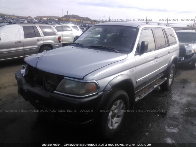 JA4MT31R02P008546 - 2002 MITSUBISHI MONTERO SPORT XLS SILVER photo 2