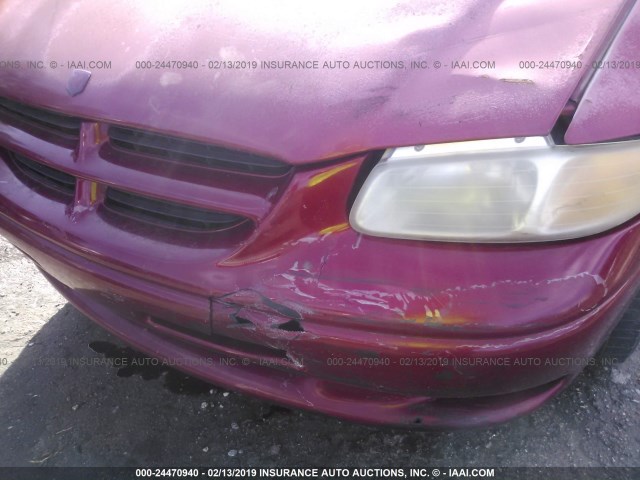 1B4GP45R4VB247748 - 1997 DODGE CARAVAN SE/SPORT RED photo 6