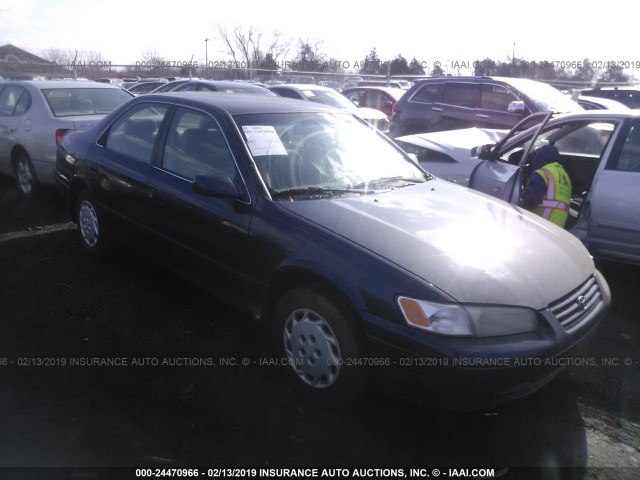 4T1BG22K7WU359664 - 1998 TOYOTA CAMRY CE/LE/XLE 蓝色 照片 1