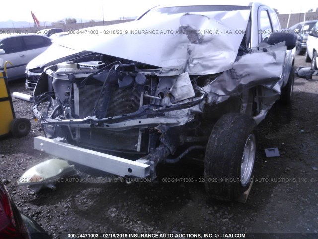5TETX22N87Z348765 - 2007 TOYOTA TACOMA ACCESS CAB ვერცხლისფერი ფოტო 6