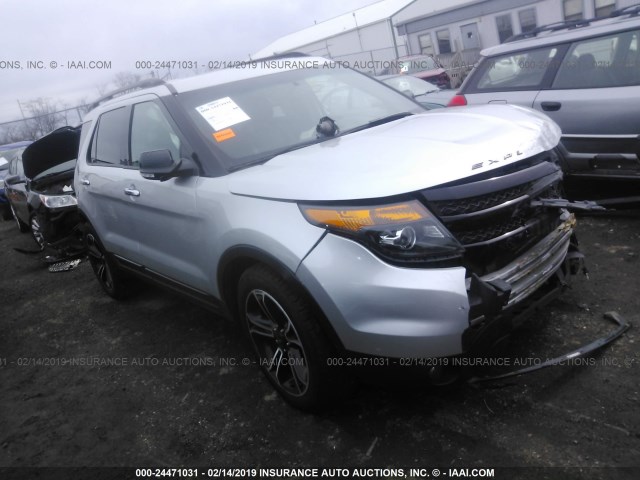 1FM5K8GTXEGC06693 - 2014 FORD EXPLORER SPORT SILVER photo 1