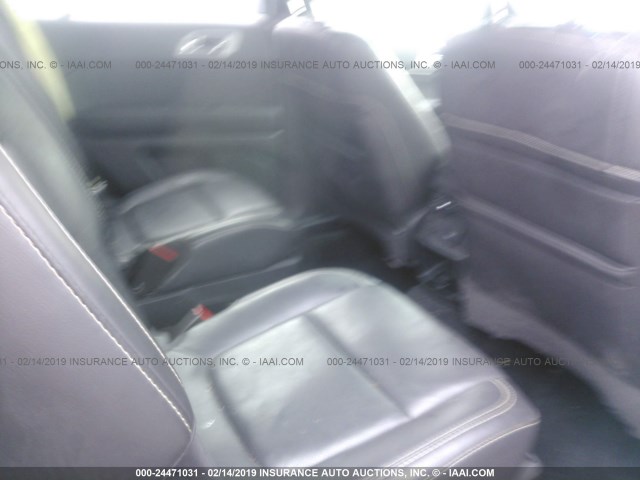 1FM5K8GTXEGC06693 - 2014 FORD EXPLORER SPORT SILVER photo 8