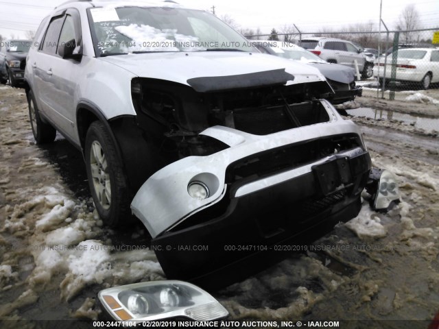 1GKLRLED9AJ142802 - 2010 GMC ACADIA SLE SILVER photo 6