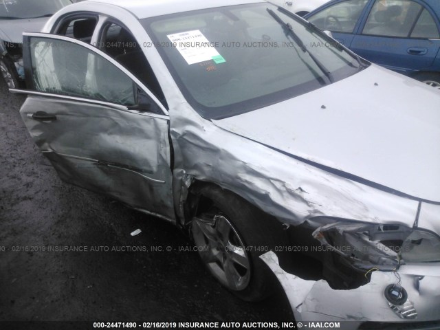 1G1ZC5EB1AF239232 - 2010 CHEVROLET MALIBU 1LT 银色 照片 6
