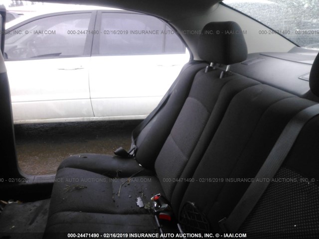 1G1ZC5EB1AF239232 - 2010 CHEVROLET MALIBU 1LT 银色 照片 8