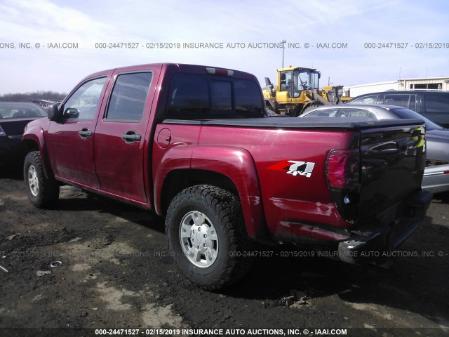 1GCDT136968143473 - 2006 CHEVROLET COLORADO RED photo 3