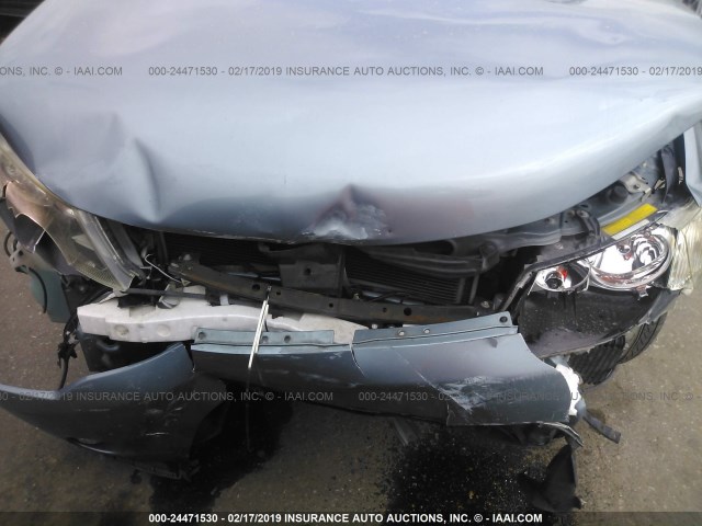 JA4MS41X67Z003208 - 2007 MITSUBISHI OUTLANDER XLS BLUE photo 6