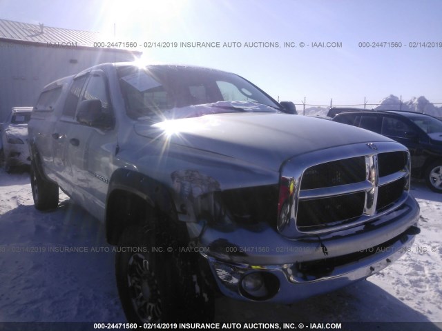 3D7KU28C24G214390 - 2004 DODGE RAM 2500 ST/SLT SILVER photo 1