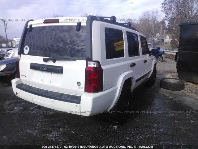 1J8HG48N26C221444 - 2006 JEEP COMMANDER 白色 照片 4