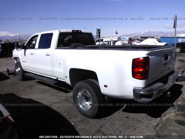 1GT41WC84GF112150 - 2016 GMC SIERRA C3500 SLE WHITE photo 3