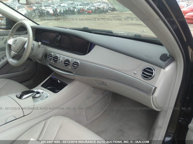 WDDUG8CB8GA245213 - 2016 MERCEDES-BENZ S 550 GRAY photo 5