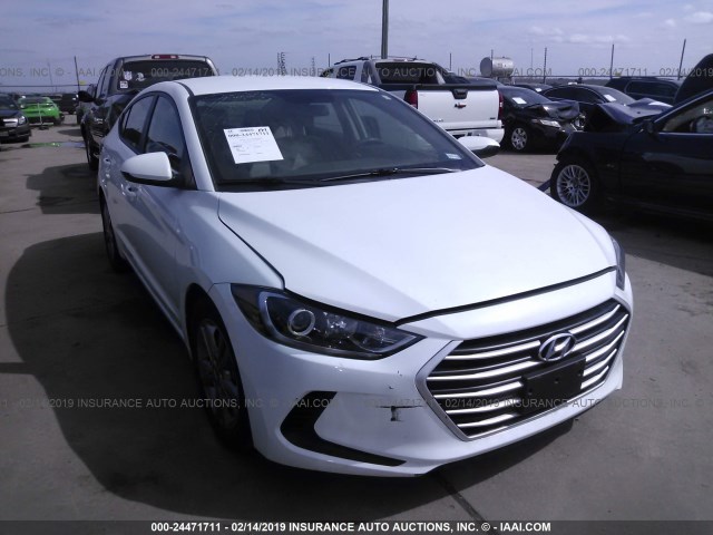 5NPD84LF4HH158292 - 2017 HYUNDAI ELANTRA SE/VALUE/LIMITED WHITE photo 1